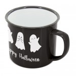 60010 MUG ESMALTADA RETRO GRABADA HALLOWEEN